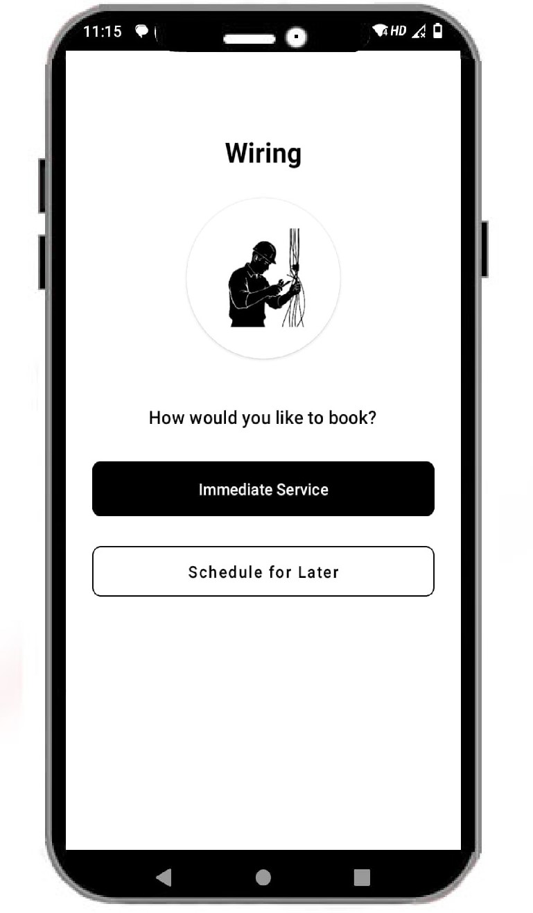 Select Booking Type